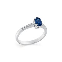 Anello Roman Gioielli Donna NUVOLA in Oro bianco Zaffiro 0.70 Ct R426A25N104ACH3 - R426A25N104ACH3